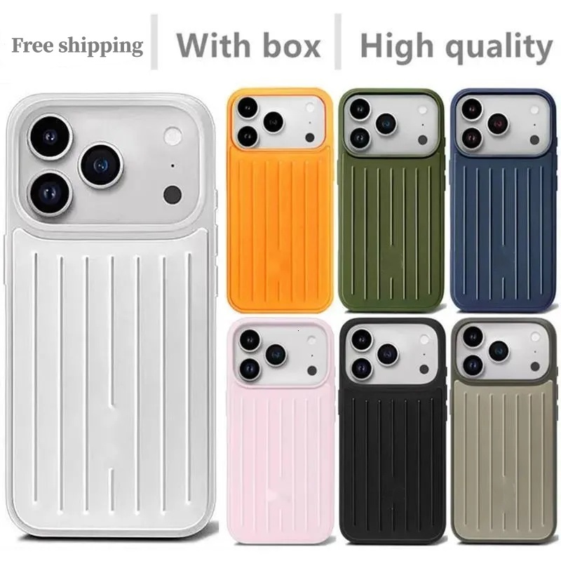 Ballerina pink 17 Pro max Phone Suitcase Designer Case for Apple iPhone 16 15 14 pro max Polycarbonate Aluminum Alloy MagSafe Cover Cases