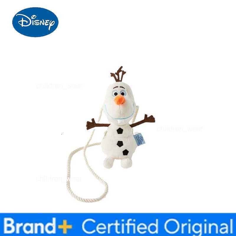 Disney Anime Cartoon Frozen Kawaii Olaf The Snowman Bag Cute Shoulder Bag Adorable Collection Christmas Gifts for Girls H260421