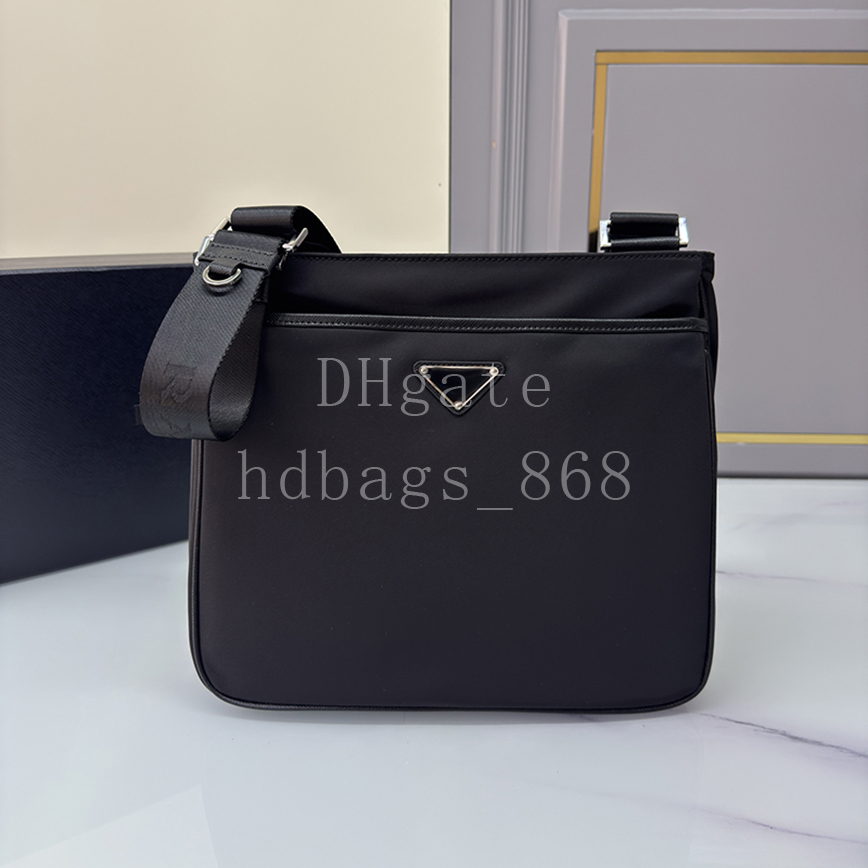 Master quality Re-Nylon and shoulder bag Designer Crossbody bags Luxury Men Messenger bag 28cm With Box PR2VH118
