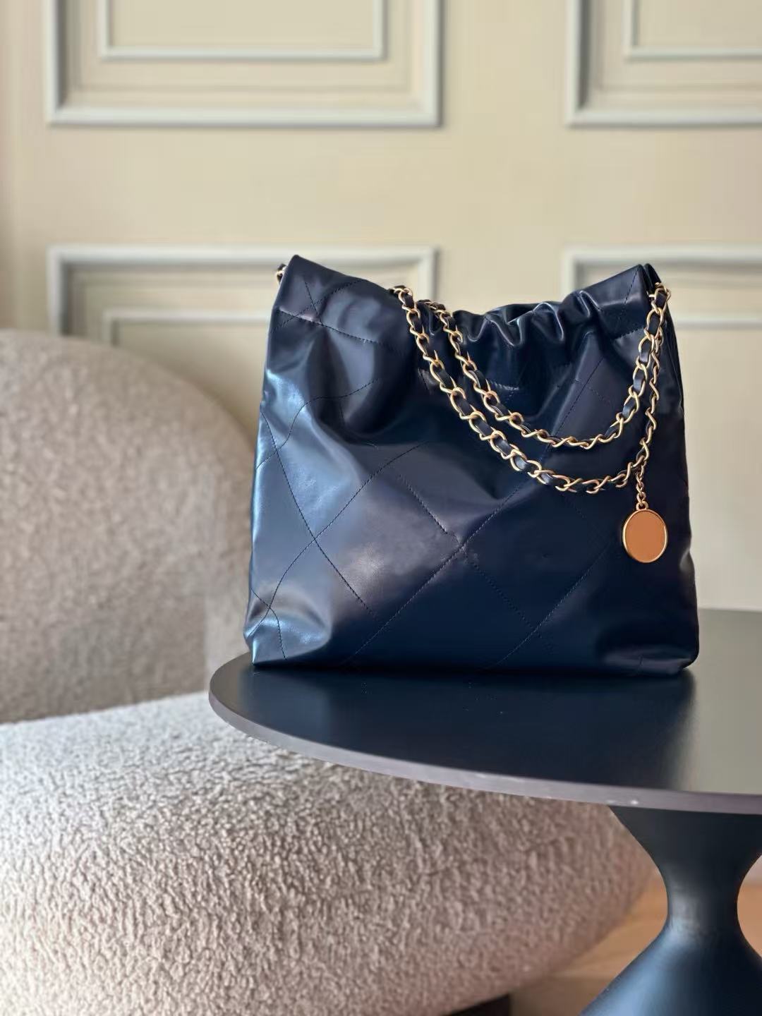 10A Top-quality designer Genuine Leather with Logo shoulder tote crossbody shopping fashion women cluth bag Hobo Drawstring Bags Treasure Bag