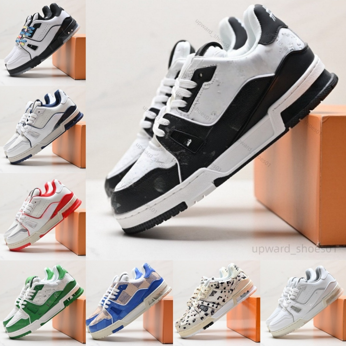 lvs shoes Designer Skate Shoes Trainers High Quality Men's And Women's Sneakers Casual Fashion Running Lace-Up Low-Top Sports Breathable Black 2026f
