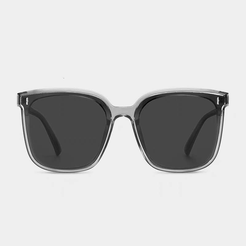 High-End Summer Sun Trendy Men's Fashion Driving UV Protection Large Face Sunshade Sunglasses Women's Glasses Chunjinqiuli
