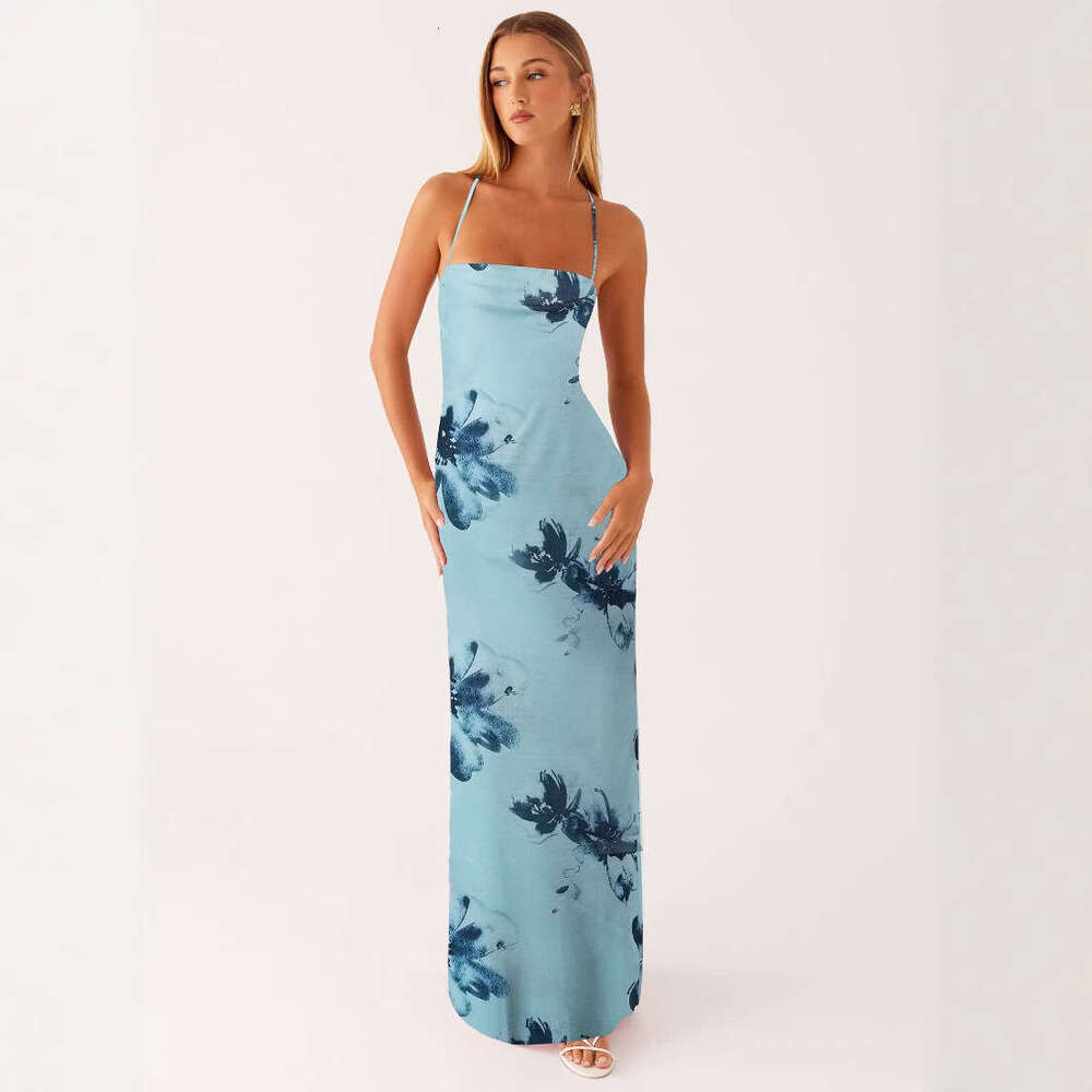 2026 Summer New Fashion Women Sleeveless Cami Dress Tie Waist Slim Bodycon Party Clubwear Hip Wrap Mini Dress MAKOUFEI