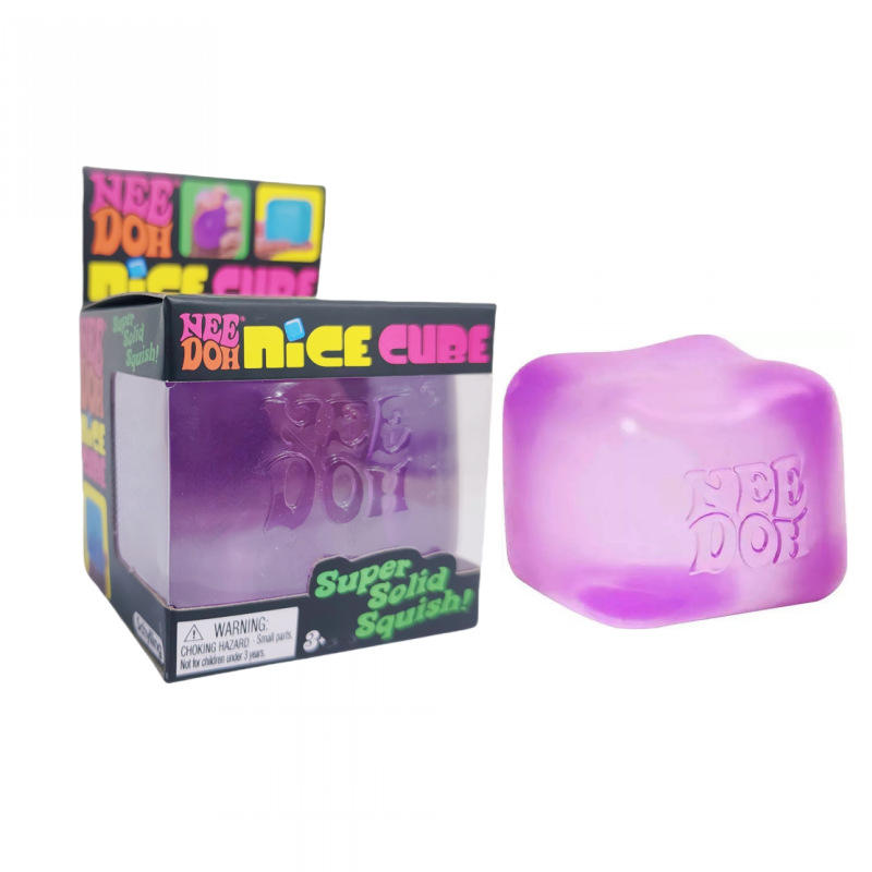high quality Needoh Nice Cube Sensory Squishy Toys Square Shape Stress Cube Relief Squeeze Ball Sensory Toys Squeeze Cube Sensory Fidget Toys Ice Cube