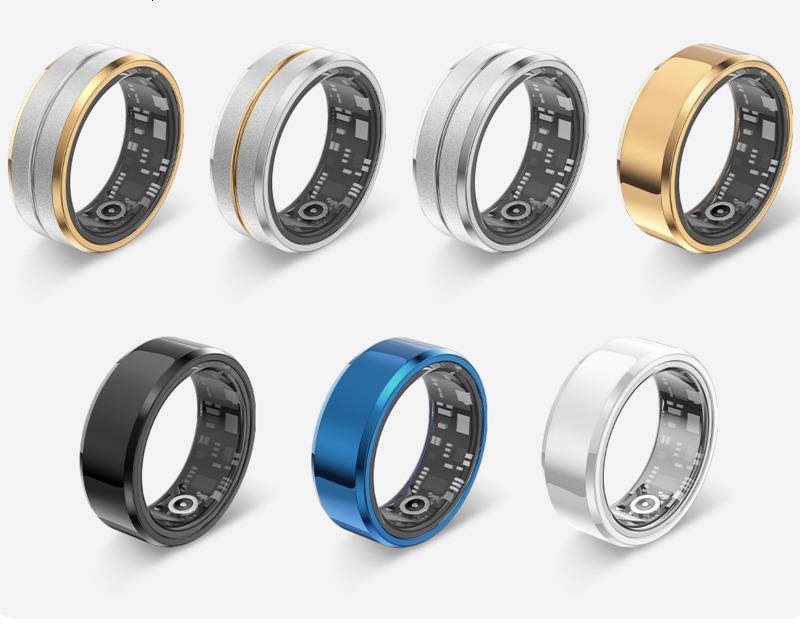 Ring Heart Rate Blood Monitoring Rings Multi Sport Modes Waterproof Smart Ring Men Women 240910