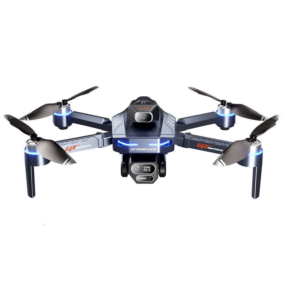 GT8 RC Drone 4.3 Inch Large Screen 4K HD Aerial Photography Brushless Motor Obstacle Avoidance Long Endurance Quadcopter Toy Gift CKS