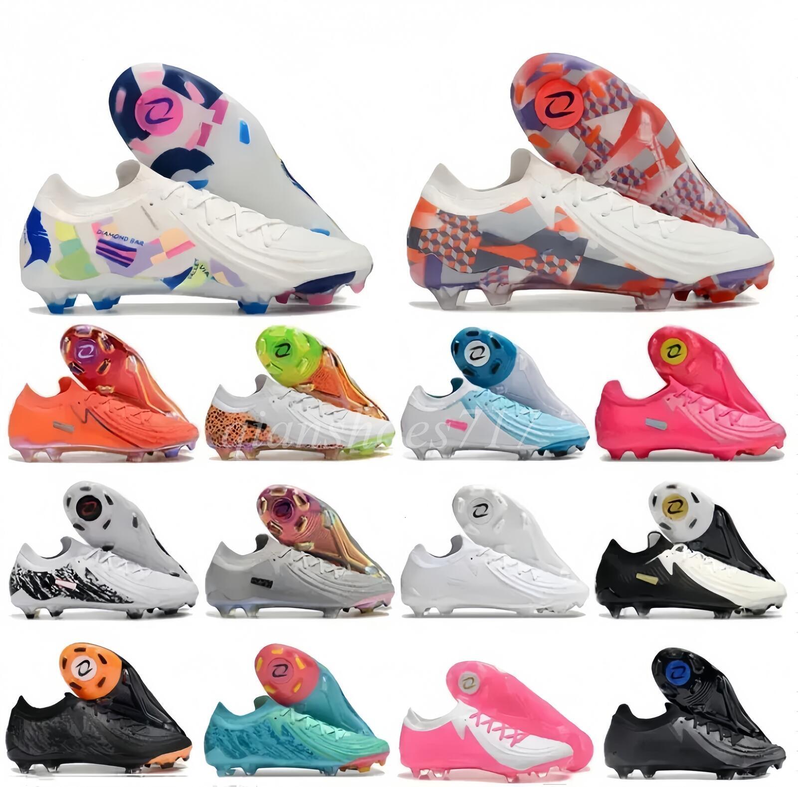 Designer Football Boots Phantoms Luna Elite FG Firm Ground Cleats Neymar ACC GX 2 Soccer Shoes 10 Elite soccer shoes Spikes Low top Tiempo 10 11 sneakers Trainers