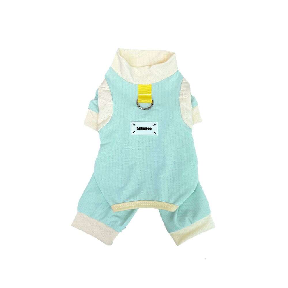 Famous brand Pet Clothing Spring Summer Thin Cute Breathable Sun Protection Comfortable Cat Dog Clothes Ice Silk Mesh pupakaIK