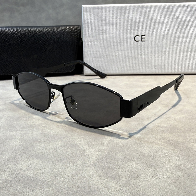 Sunglasses for women Fashion glasses oval frame Designer sunglass women luxury monogram sunglasses high quality sunglasses sunglasses Lunette de Soleil men25002