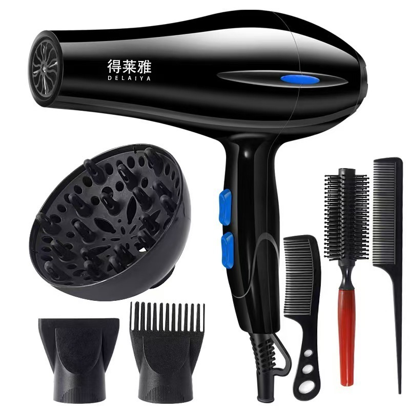 1800W 2100W 110V US or 220V EU Plug Cold Wind Professional Hair Dryer Blow dryer Hairdryer For Hair Salon for Household Use 241009