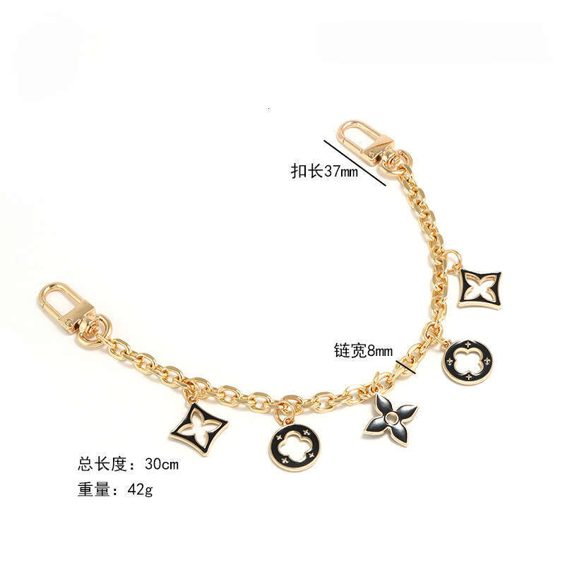 Handbag Accessories Four-Leaf Clover Extension Decorative Underarm Crossbody Replacement Strap Vintage Bag Chain Customization