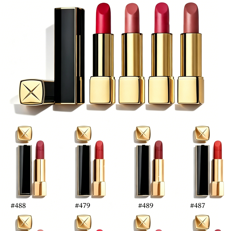 2026 Brand Rouge Allure Velvet Red Matte & Lustre Lipstick Ultra Hydrating Lip Colour 8 Shades Long Lasting Rouge Lips Cosmetics