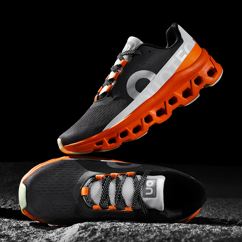 Men's Outdoor Blade Running Shoes Breathable Non-slip Athletic Sneakers Plus-size sports popular mesh couple's fashion low-top air-cushion s