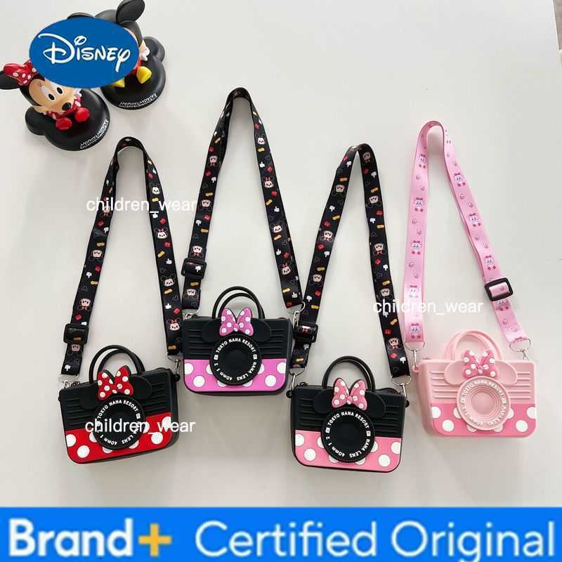 Disney Mickey Mouse Silicone Coin Purse Mini Silicone Storage Bag Cute Crossbody Bag Fashion Student Storage Pouch Boys Girls Gift H260421