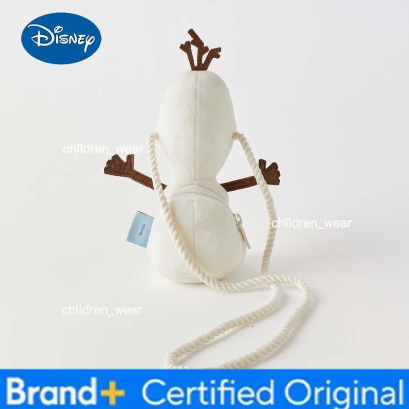 Disney Anime Cartoon Frozen Kawaii Olaf The Snowman Bag Cute Shoulder Bag Adorable Collection Christmas Gifts for Girls H260421