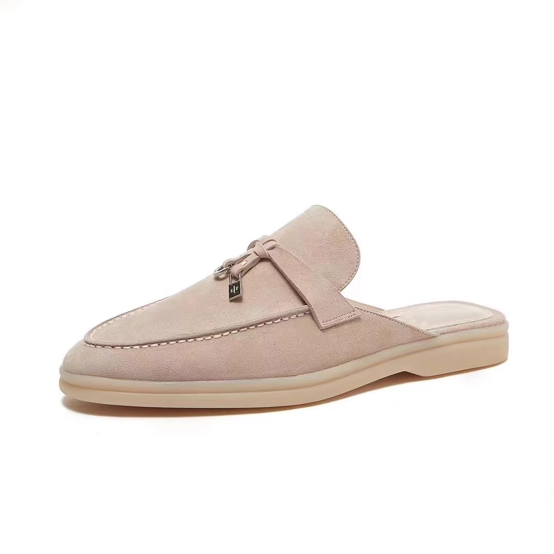 Free shipping designer shoes Stylish and versatile loafers with built-in height boost slip-on casual flat shoes for lazy days Comfortable white