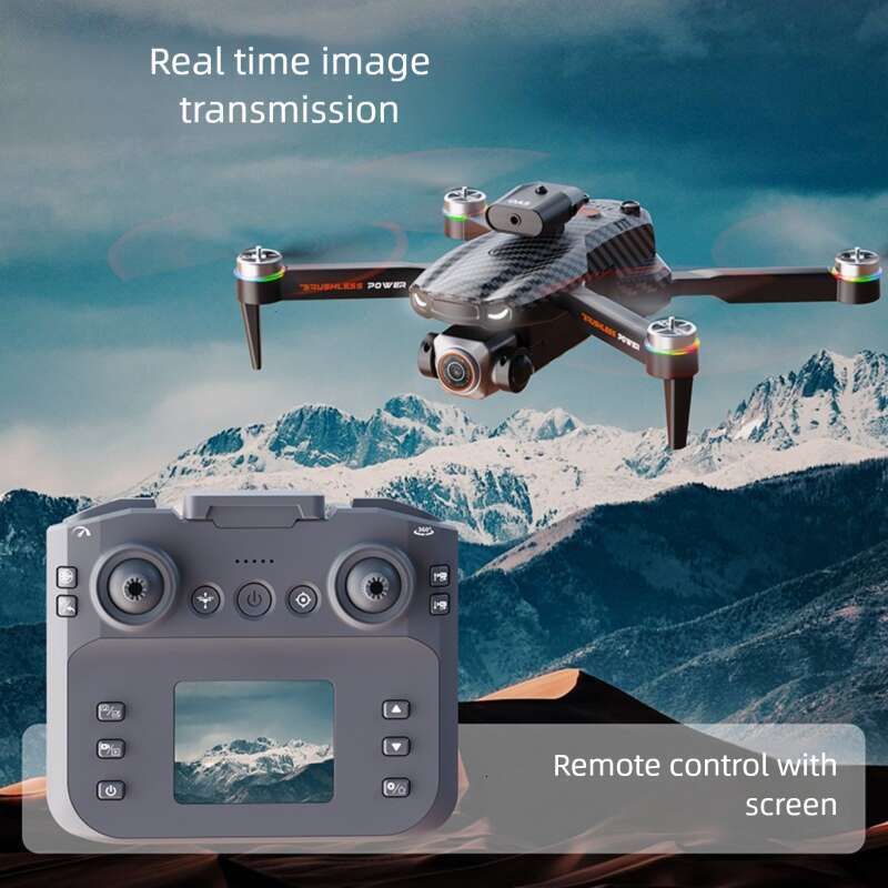 S9 RC Drone 4K HD Aerial Photography Long Endurance Screen Display Foldable Quadcopter Remote Control Toy Gift For Kids CKS