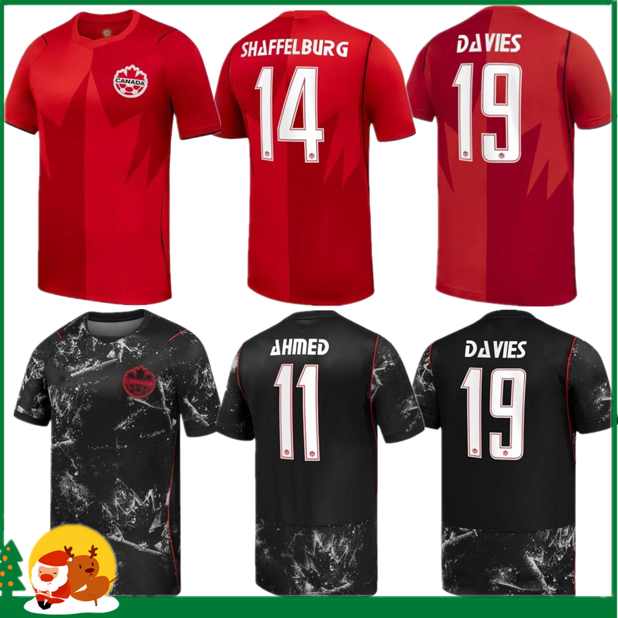 2026 Canada Jersey world cup soccer jersey National Football Team Jerseys 3XL 4XL DAVIES J.DAVID JOHNSTON MILLERWATERMAN Home Away Fans Player