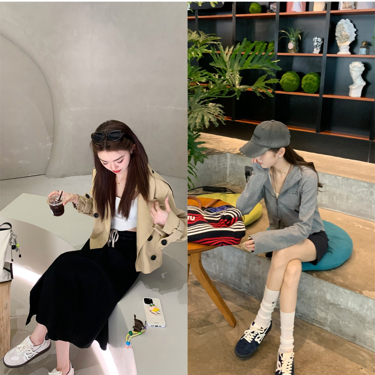 Ddmybagsvip Niche Retro German Training For Women New Spring Summer Hot Sale Flat Versatile Sports Casual Leather Panel Shoes Trendy Outdoor Shoes