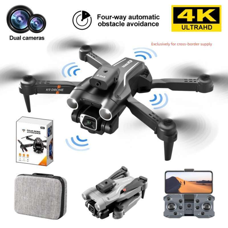 Z908 K9 Drone 8K HD Dual Camera 4-Way Obstacle Avoidance Auto Return Foldable RC Quadcopter WiFi FPV Toy Gift CKS