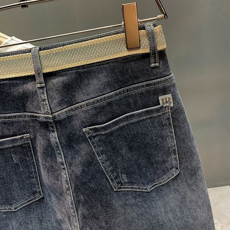High End Business Jeans Designer 2026 New Spring And Summer Men's Casual Wear-resistant Pants, Comfortable And Versatile Korean Version Slim Fit 