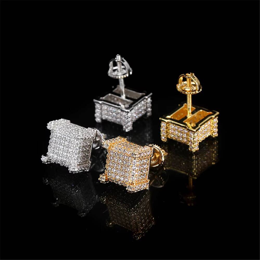 New Designs Earrings Luxury Clip on Bridal Wedding Jewelry Vsl Rose Gold Gothic Blue DIY Hoop Yellow Necklace Earrings Set