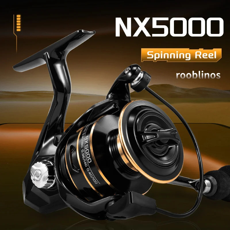 NX Fishing Reel Spinning Reel Metal Reel Cup 10KG Max Drag Power Spinning Wheel High Speed Adapt to Any Water Body 260420