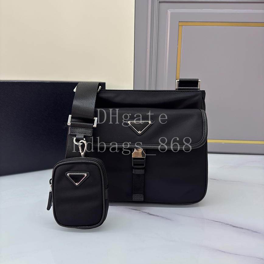 Master quality Re-Nylon Shoulder bag Designer Crossbody bags Luxury Messenger bag 25cm With Box PR2VH110