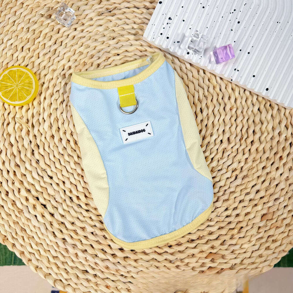 Famous brand Pet Clothing Summer Thin Breathable and Dog Clothes Cat Ice Silk Mesh Cooling Sun Protection Wholesale pupakaIK