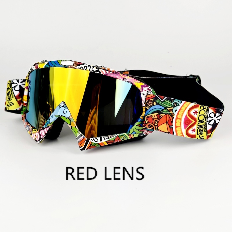 Motorcycle Goggles For Men Motocross Sunglasses Safety Protective MX Night Vision Helmet Goggles vintage Driving Glasses, CB Fashion