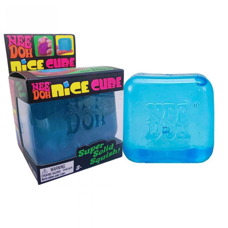 high quality Needoh Nice Cube Sensory Squishy Toys Square Shape Stress Cube Relief Squeeze Ball Sensory Toys Squeeze Cube Sensory Fidget Toys Ice Cube