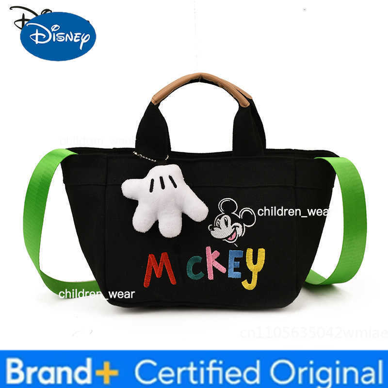 Disney Mickey New Womens Handbag Fashion High Quality Embroidered Womens Crossbody Bag Cartoon Versatile Womens Shopping Bag H260421