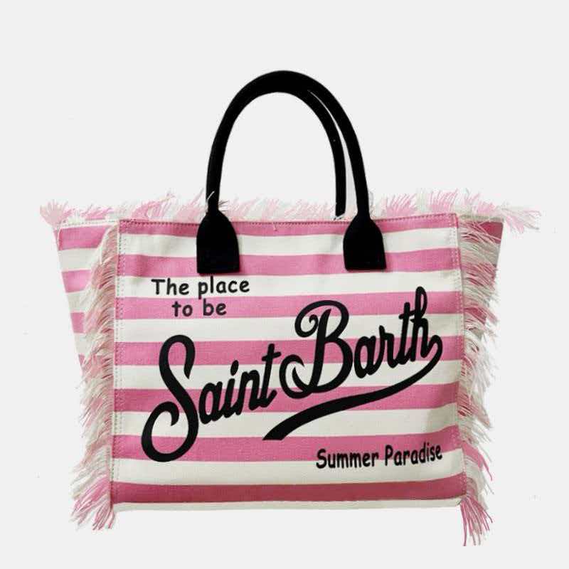 2026 Woman bag New Casual Tote Bags For Women Large Canvas Denim Handbags Plush Towel Shopping Tassels Er Straw Beach Bag