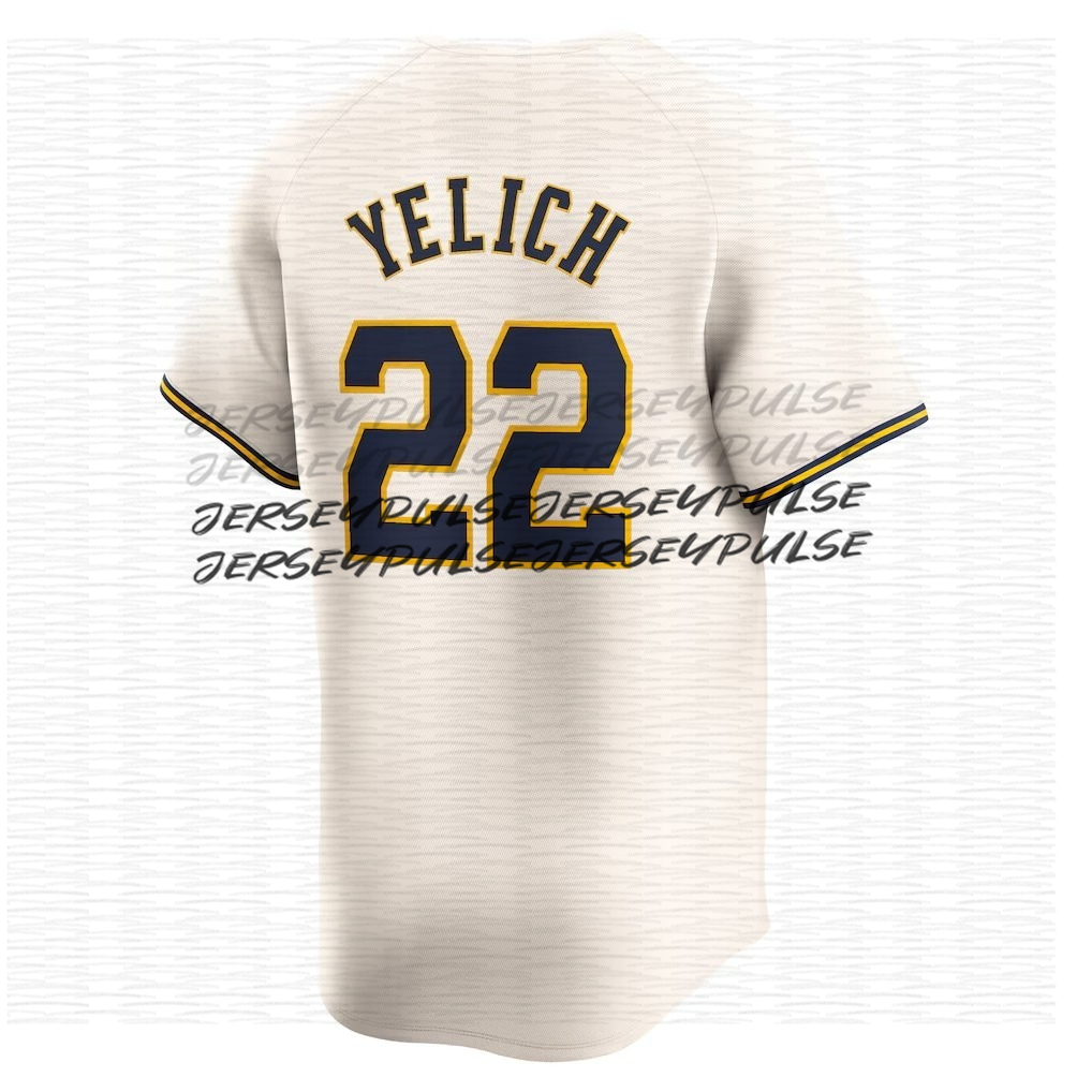 2026 Picks Brewer Baseball Jerseys Jacob Misiorowski Christian Yelich Jackson Chourio William Contreras Brice Turang Sal Frelick Caleb Durbin Joey Ort