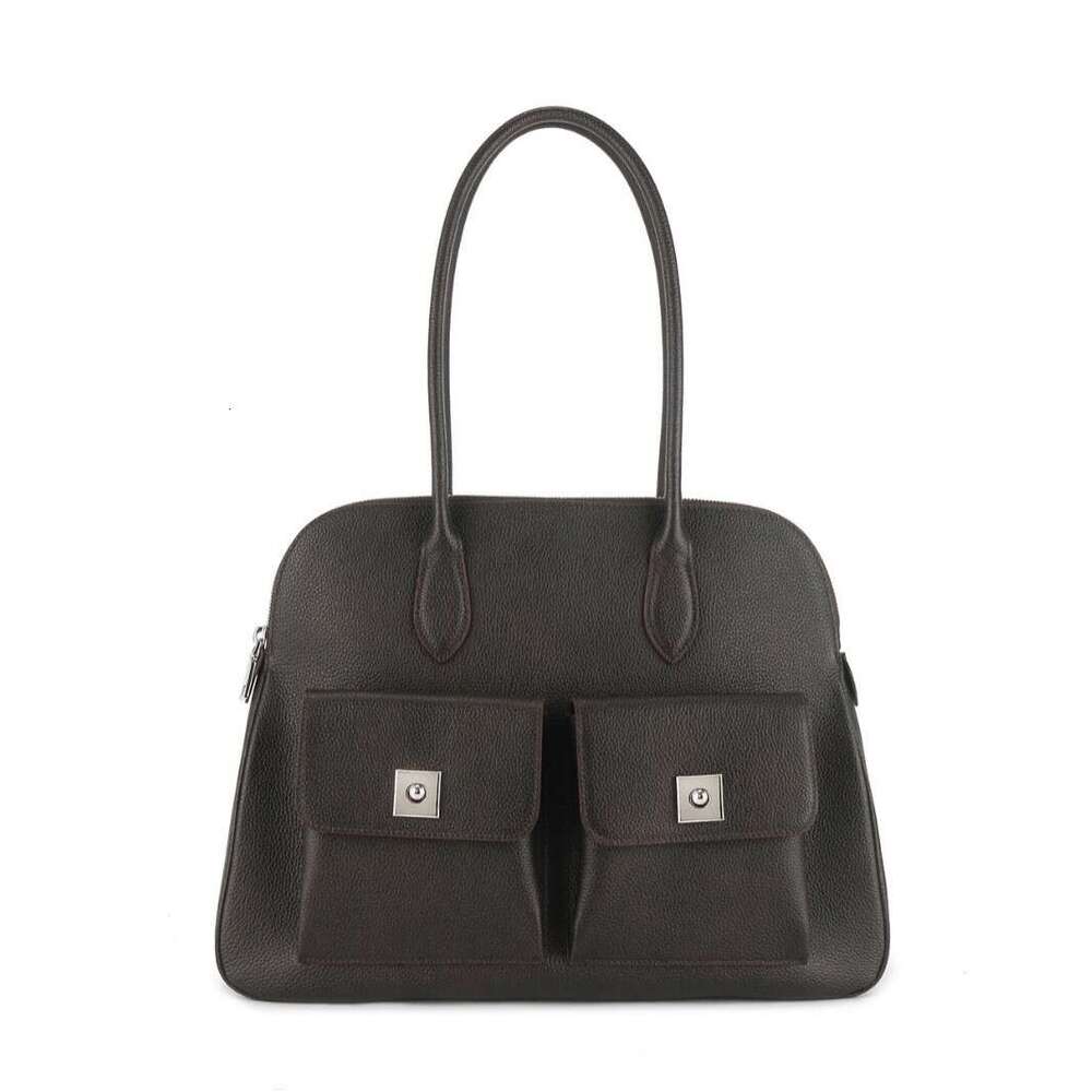 Vintage Car Shell Bag Women Faux Leather Double Pocket High End Large Capacity Shoulder Handbag Cross Border Bestseller Daily Commute SENYY