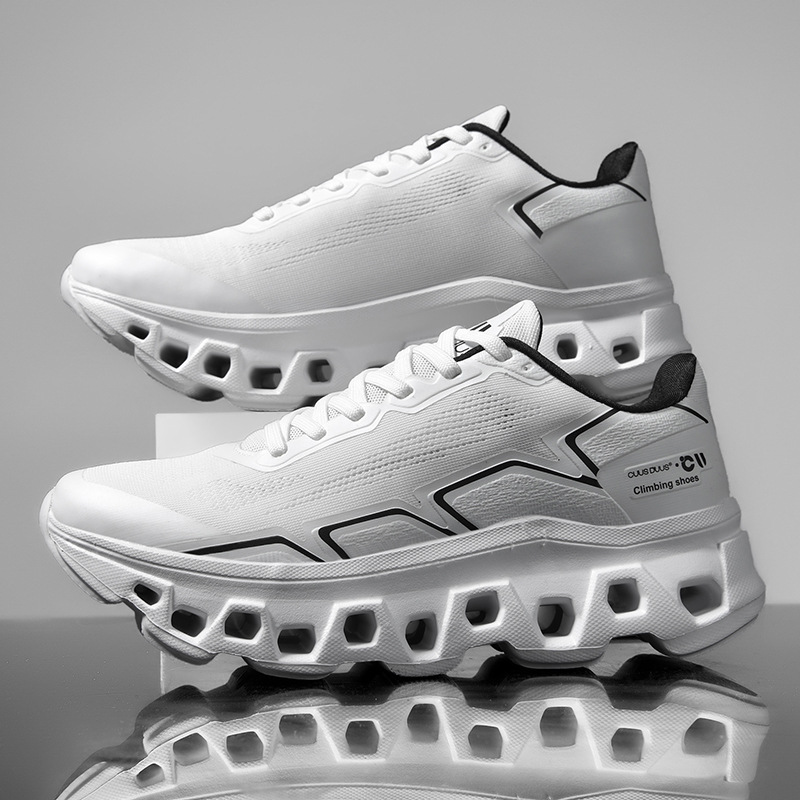 CUUS DUUS 2026 hot mesh breathable sneakers shock-absorbing designer running shoes casual trendy sports shoes for men