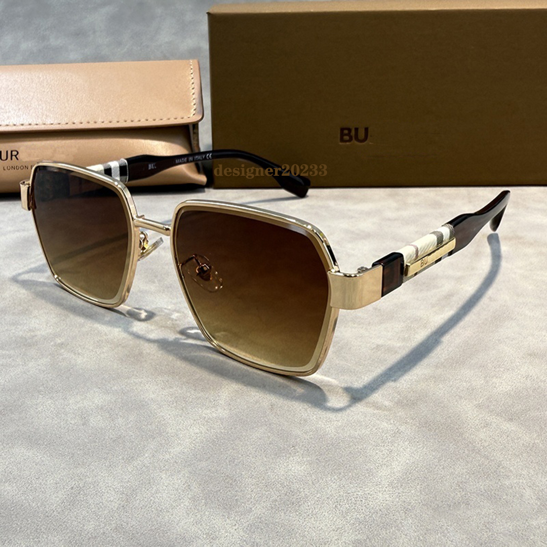 Sunglasses designer sunglasses luxury sunglasses for women letter UV400 12A rectangle metallic high quality sunglasses men sunglasses gift 12 colour box very good