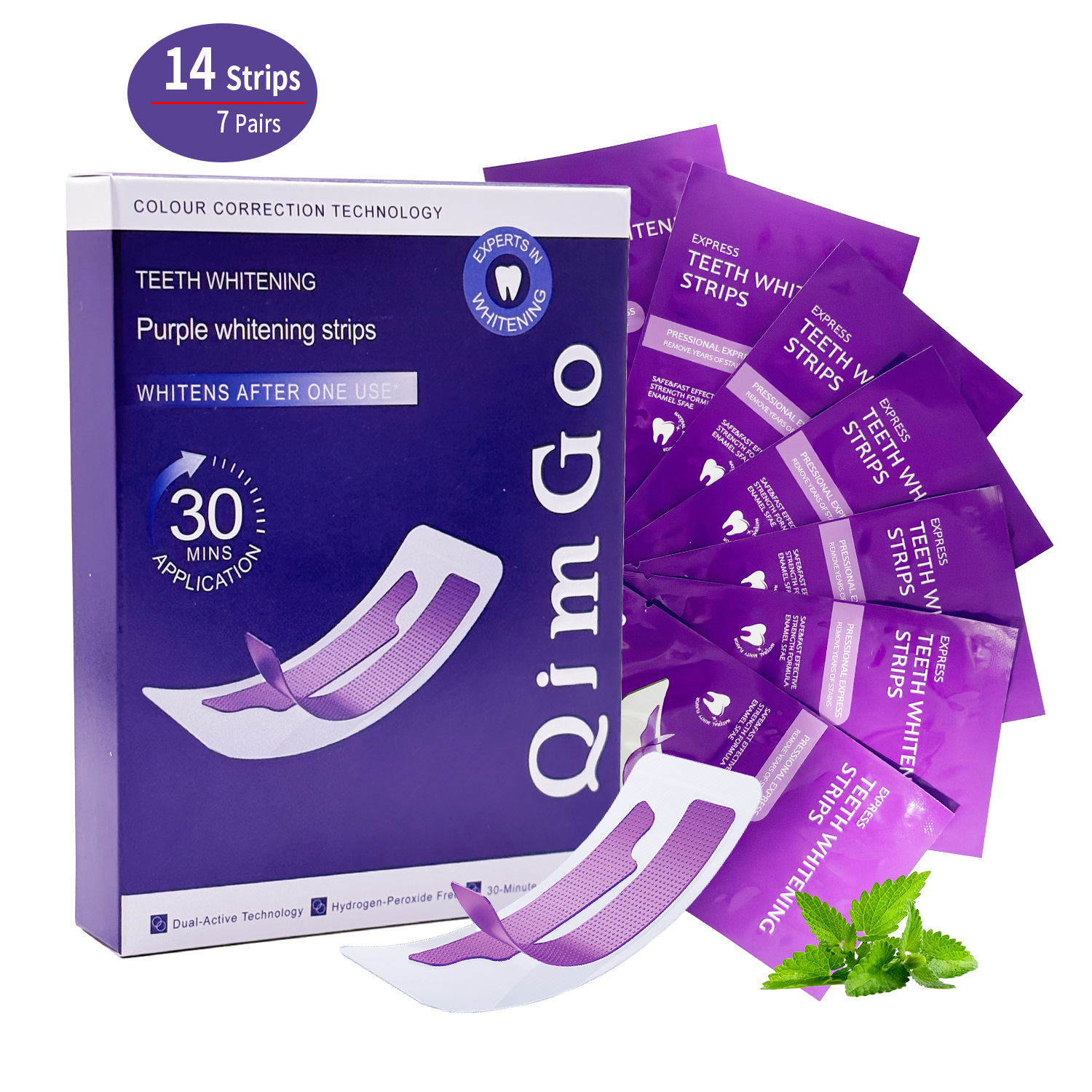 3D Teeth Whitening White Strips Professional Effect Original Oral Hygiene Dental Teeth Brush Tooth Whiteing Strips Toothbrush 240621