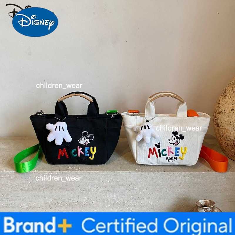 Disney Mickey New Womens Handbag Fashion High Quality Embroidered Womens Crossbody Bag Cartoon Versatile Womens Shopping Bag H260421