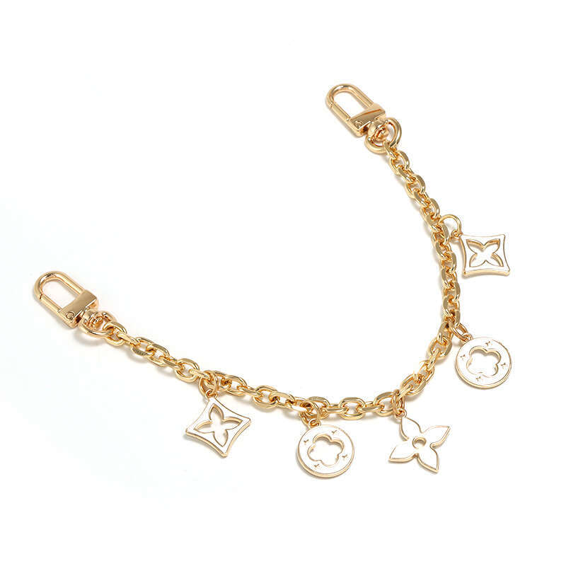 Handbag Accessories Four-Leaf Clover Extension Decorative Underarm Crossbody Replacement Strap Vintage Bag Chain Customization