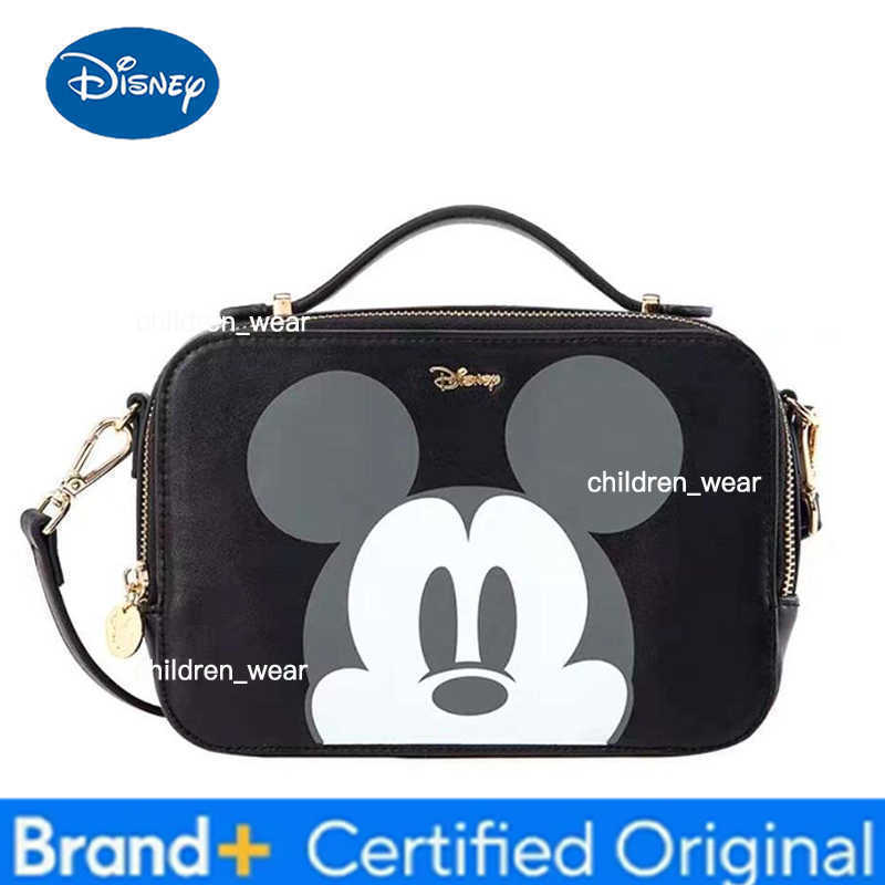 Disney Mickey mouse women Camera bag cartoon cute messenger bag shoulder bag fashion Mickey small handbag square bag H260421
