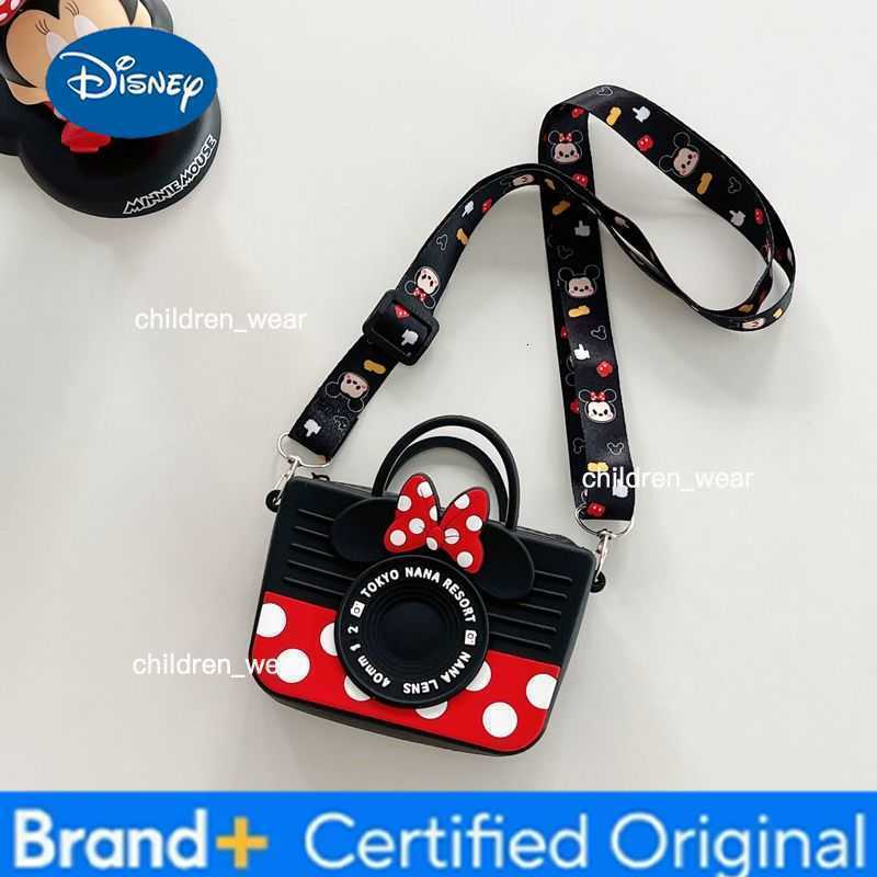 Disney Mickey Mouse Silicone Coin Purse Mini Silicone Storage Bag Cute Crossbody Bag Fashion Student Storage Pouch Boys Girls Gift H260421