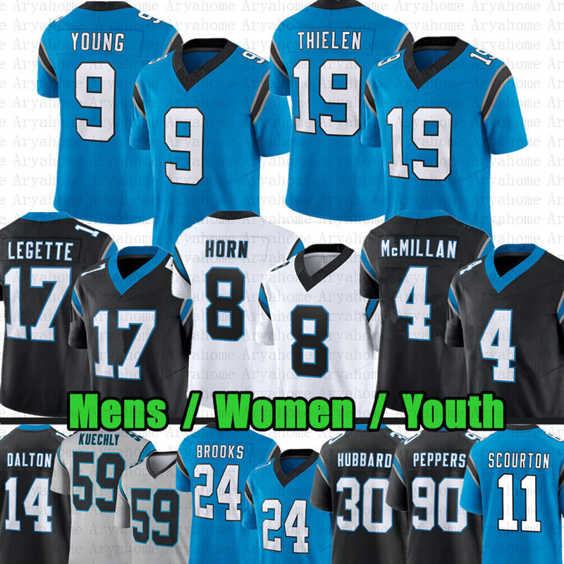 4 Tetairoa McMillan Bryce Young Chuba Hubbard Football Jersey Xavier Legette Adam Thielen Moehrig Horn Julius Peppers Luke Kuechly Hunter Renfrow Nic 