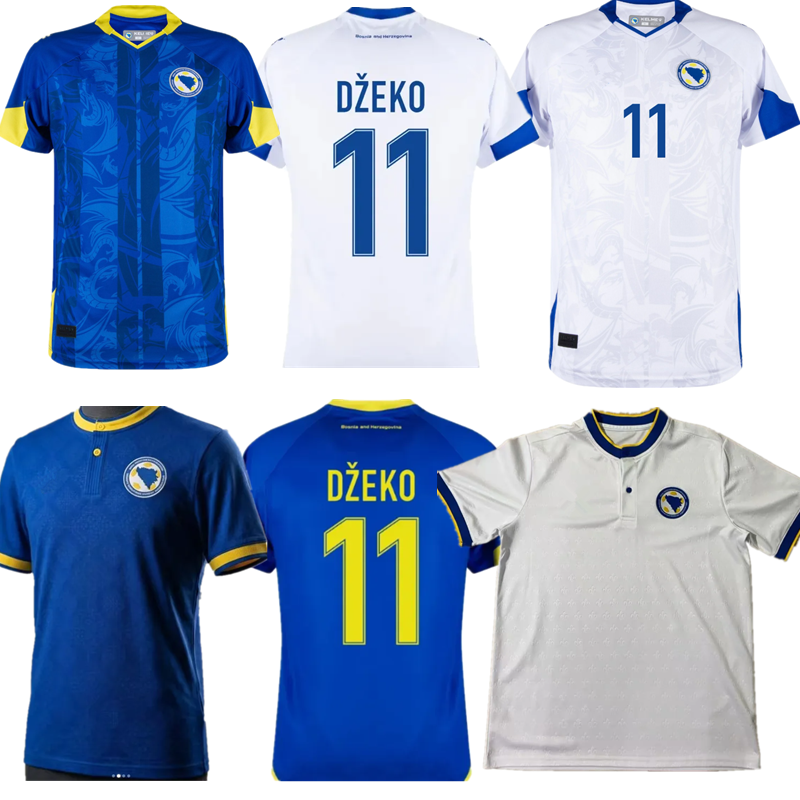 2026 bosnia jersey Bosnia and Herzegovina World Cup Jerseys bosnia soccer Dzeko Soccer Jerseys 26 27 Home Away Men Fans Football Jersey