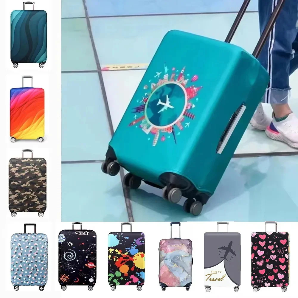 Luggage Cover Suitcase Protector For 1832 Inch Boot Washable Prevent Scratches Travel Accessories 260421