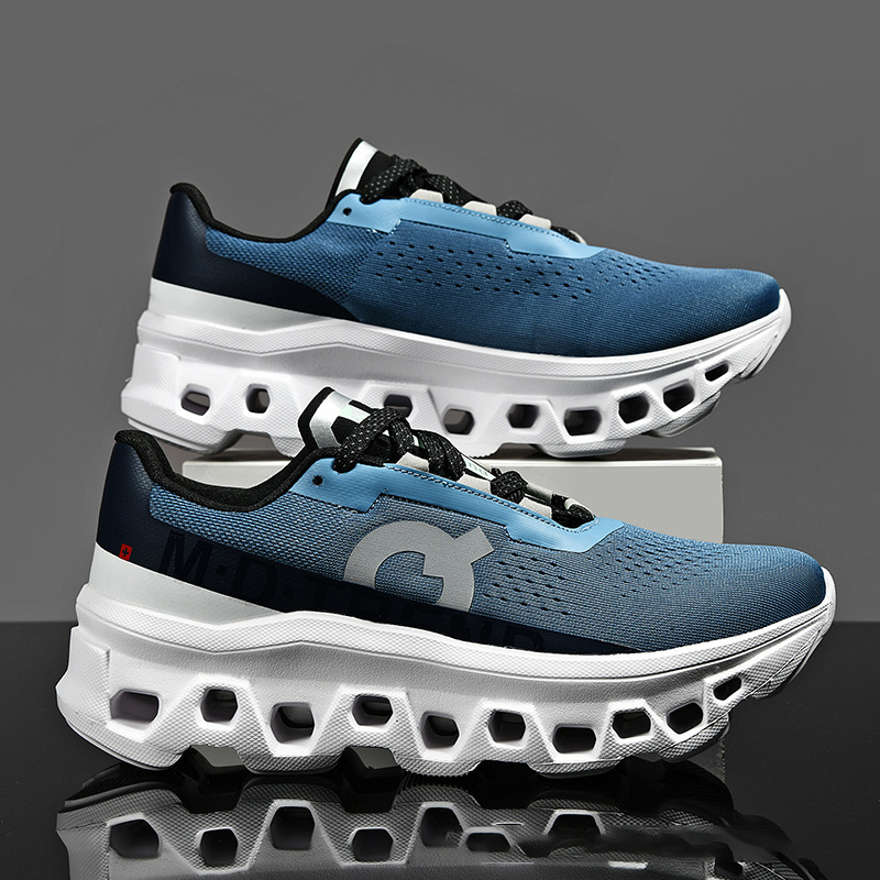 2026 new mesh breathable sneakers shock-absorbing designer running shoes casual trendy lightweight sports shoes for men