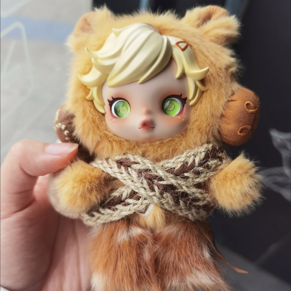 High Quality SKULLPANDA x My Little Pony Series Super Secret Edition Plush Doll Pendant Cute Cartoon Keychain Ornament Collectible Gift Toy YIZHIXING