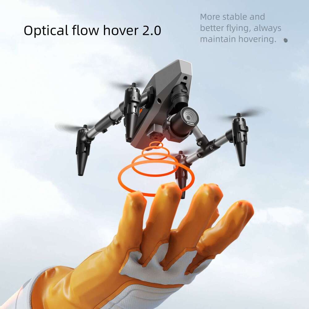XD1 Mini Drone HD Aerial Photography Altitude Hold Optical Flow Hover RC Quadcopter WiFi FPV Foldable Portable Remote Control Airplane CKS