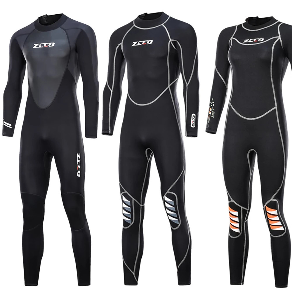 Full Wetsuit for Men Women 3mm Long Wet Suit for Diving Surfing Swimming Water Sports Neoprene Spearfishing One Piece Wetsuits 260421