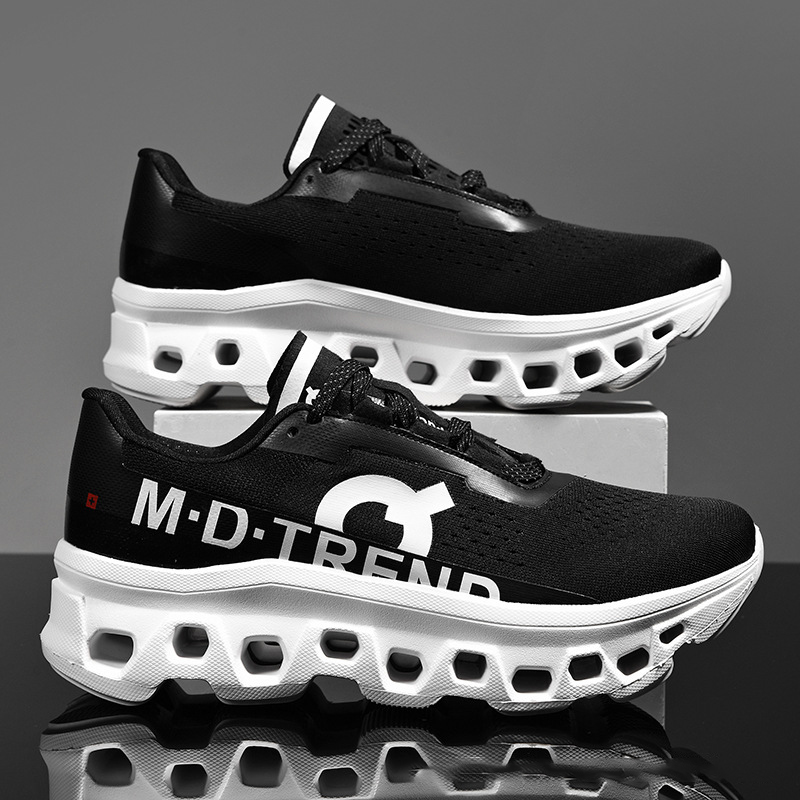 2026 hot mesh breathable sneakers shock-absorbing designer running shoes casual trendy lightweight sports shoes for men